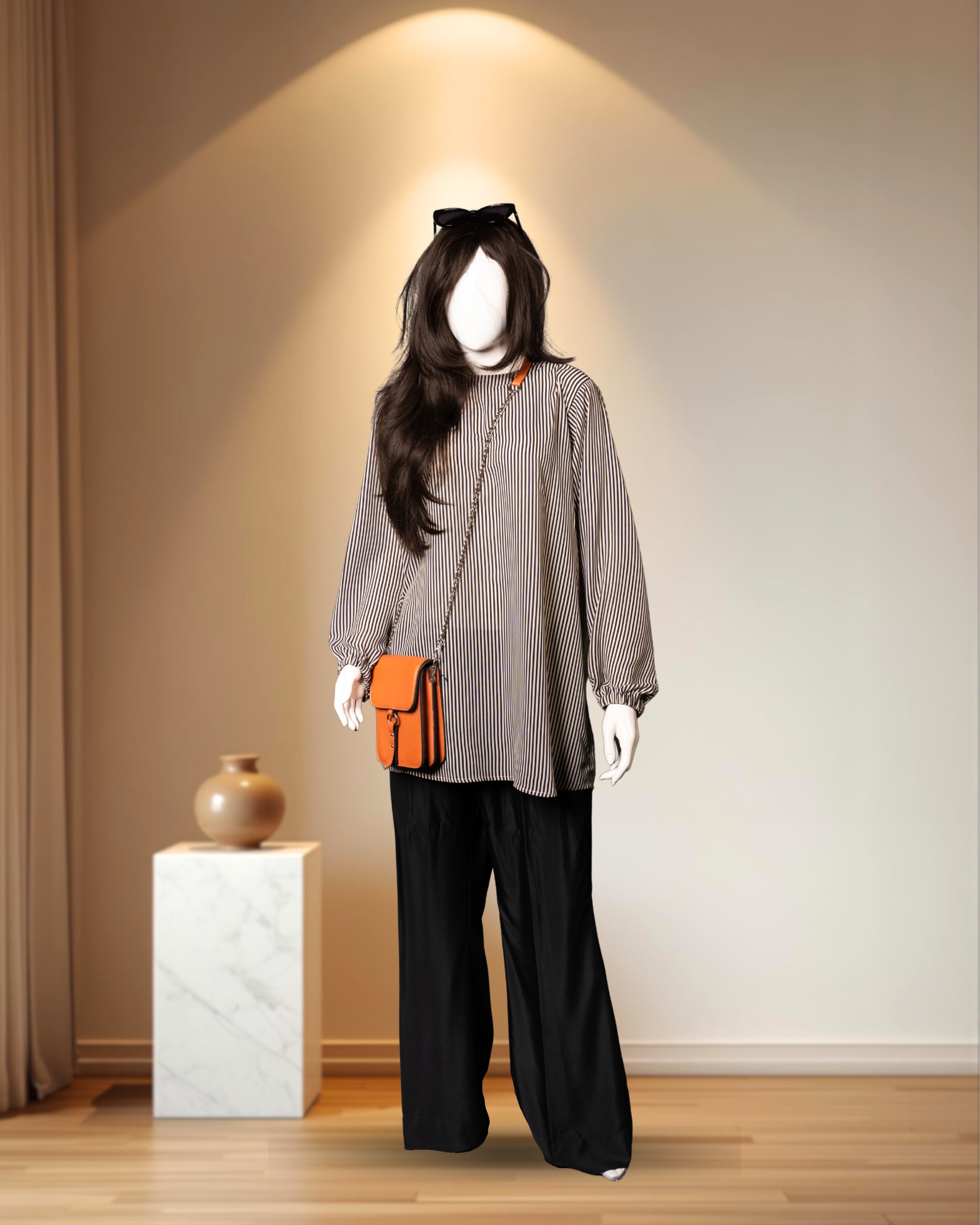 Casual Luxe Tunic Pants - 2 Piece