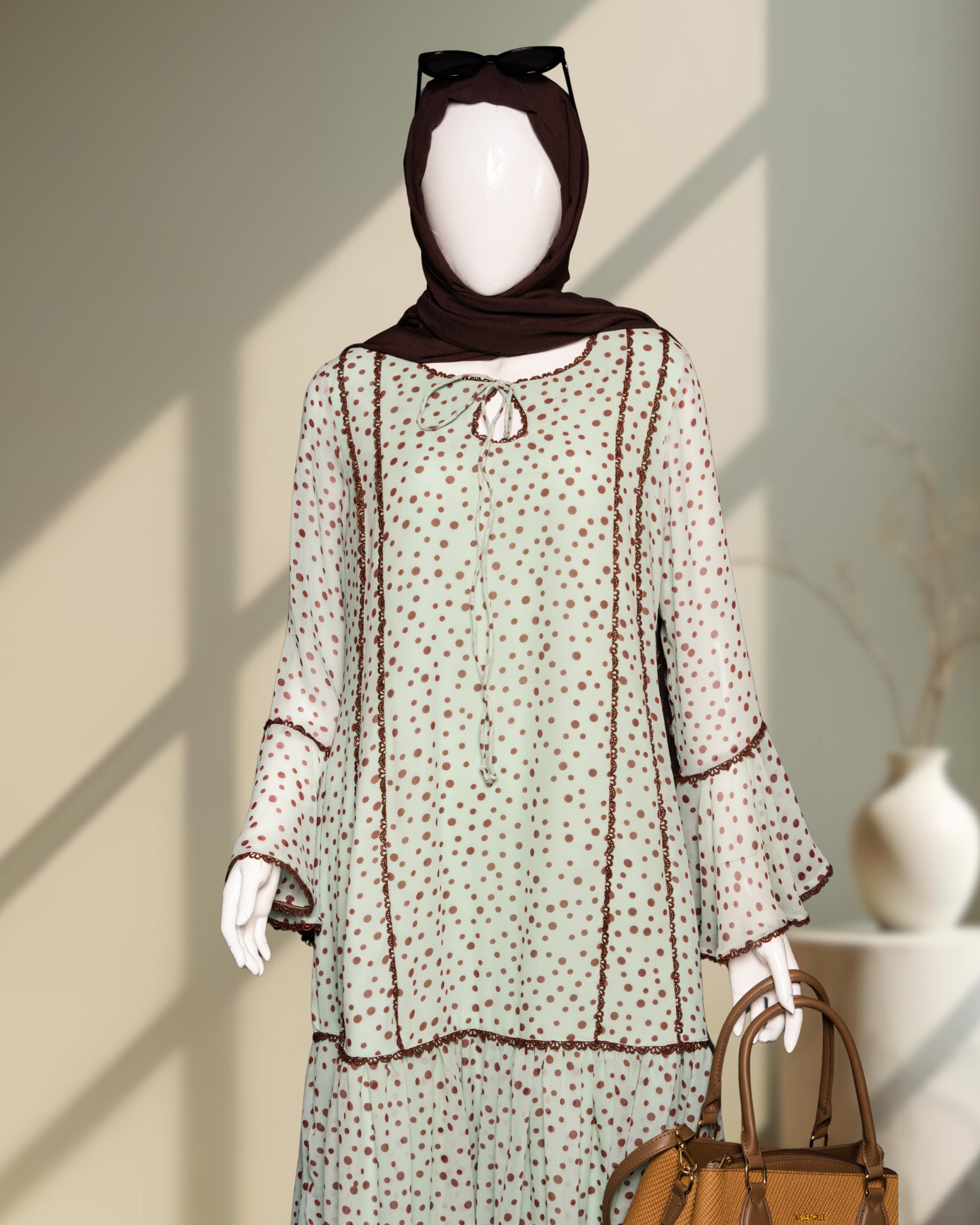 Mocha Polka Maxi - 1 Piece