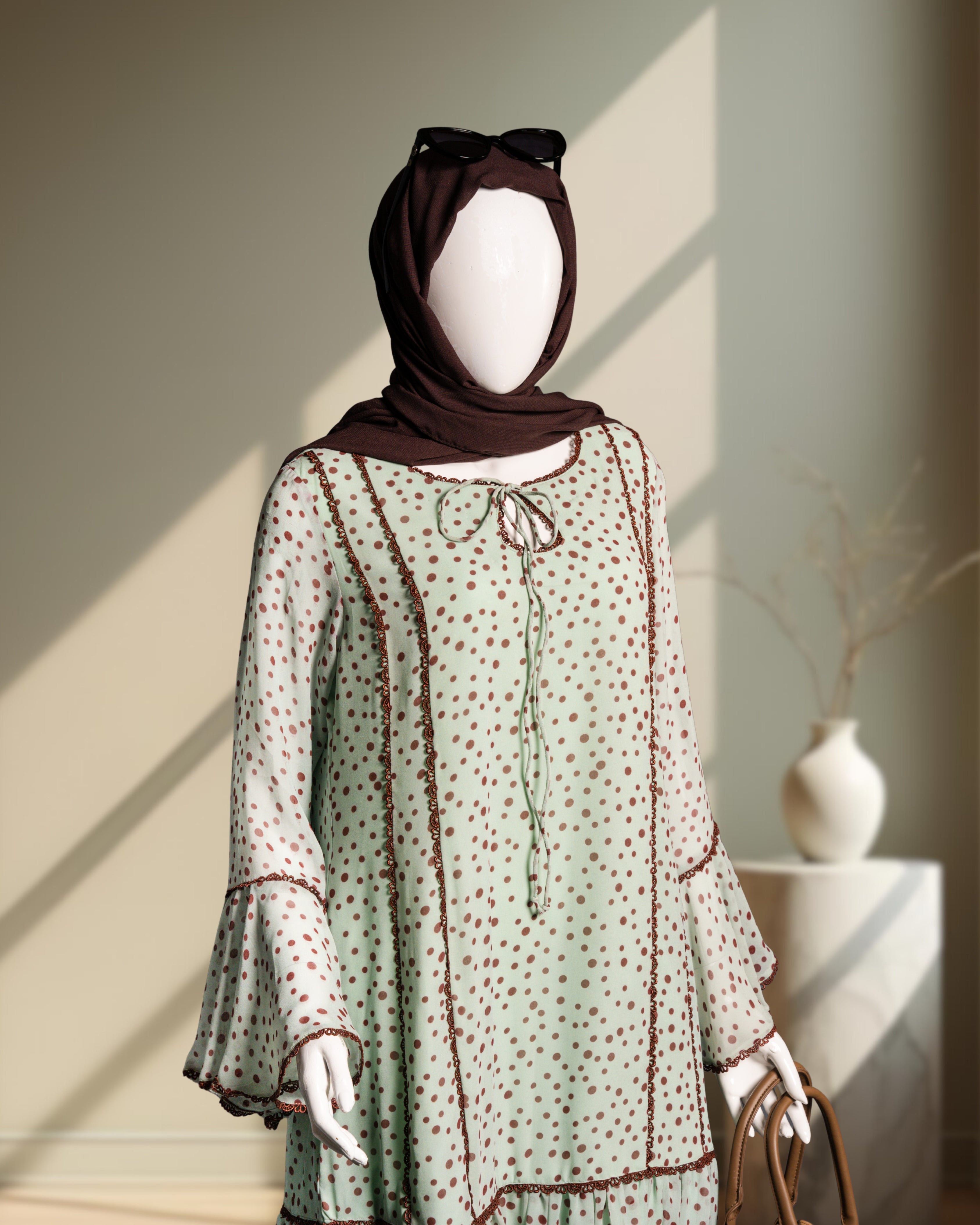Mocha Polka Maxi - 1 Piece