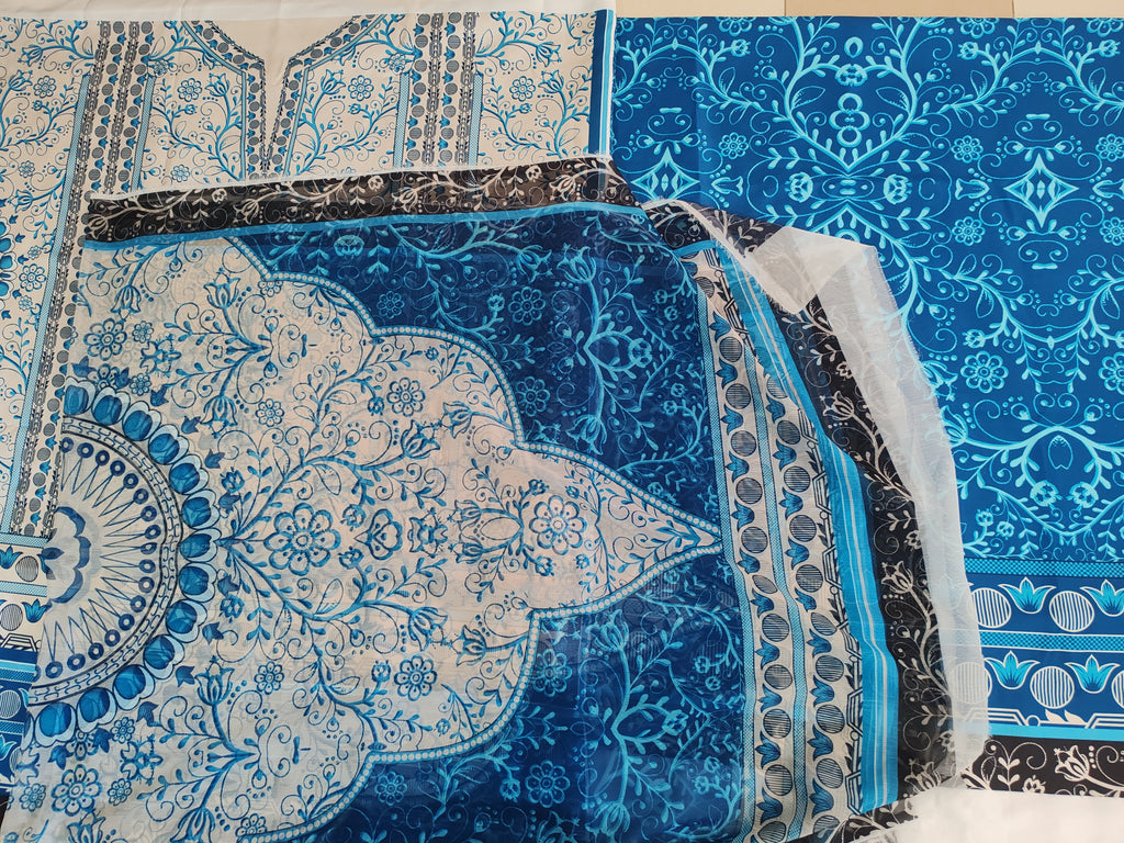 Blue Horizon - unstitched