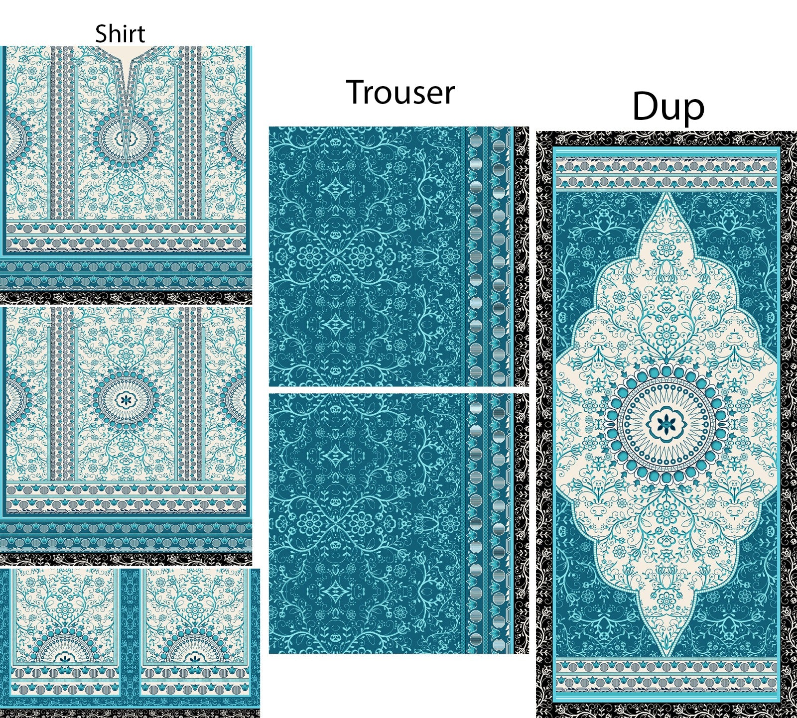 Blue Horizon - unstitched