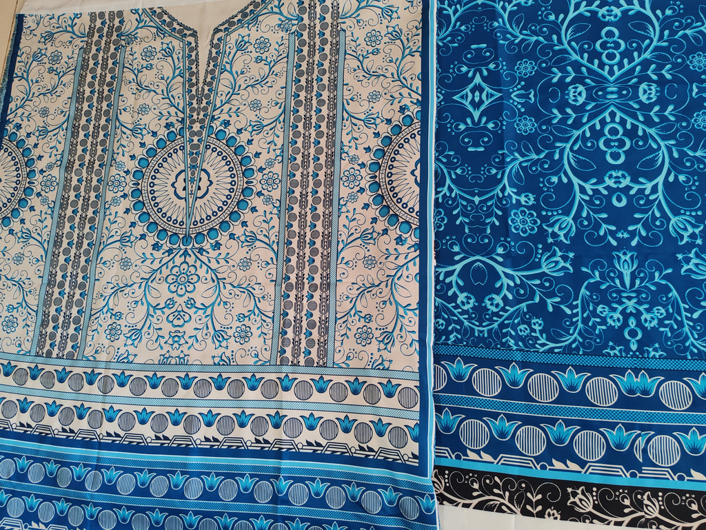 Blue Horizon - unstitched